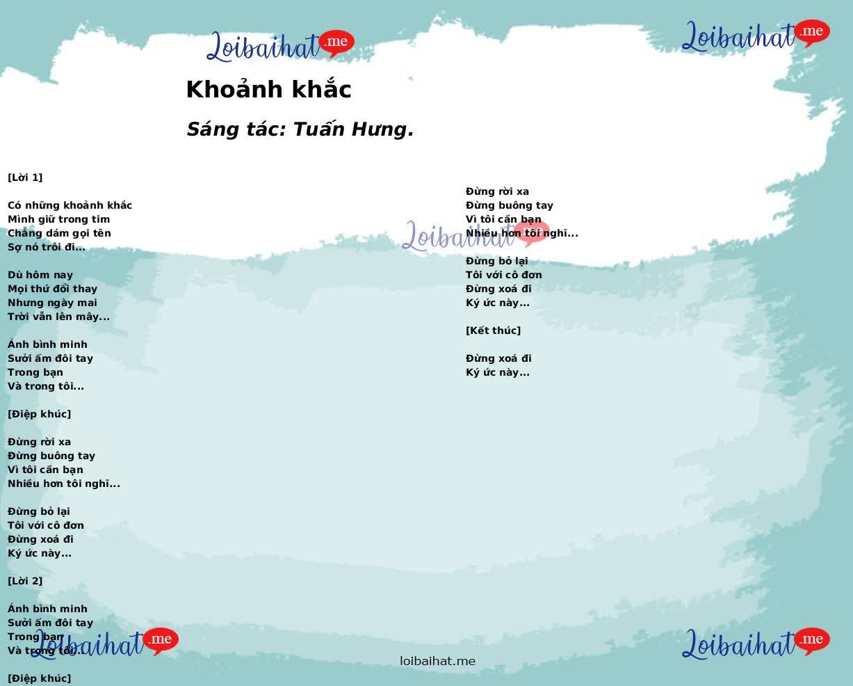 Khoảnh khắc