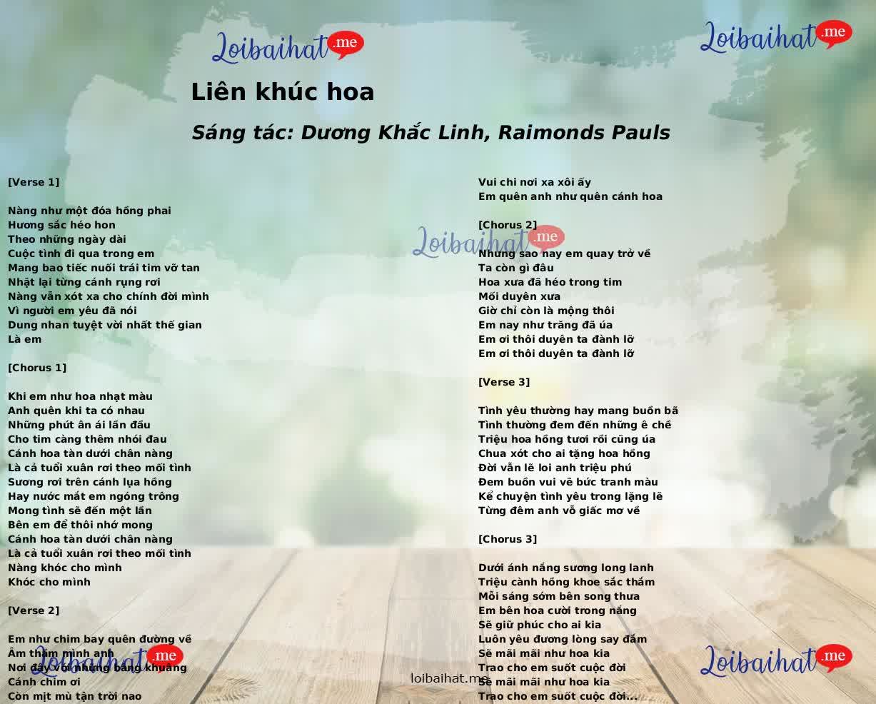 Liên khúc hoa