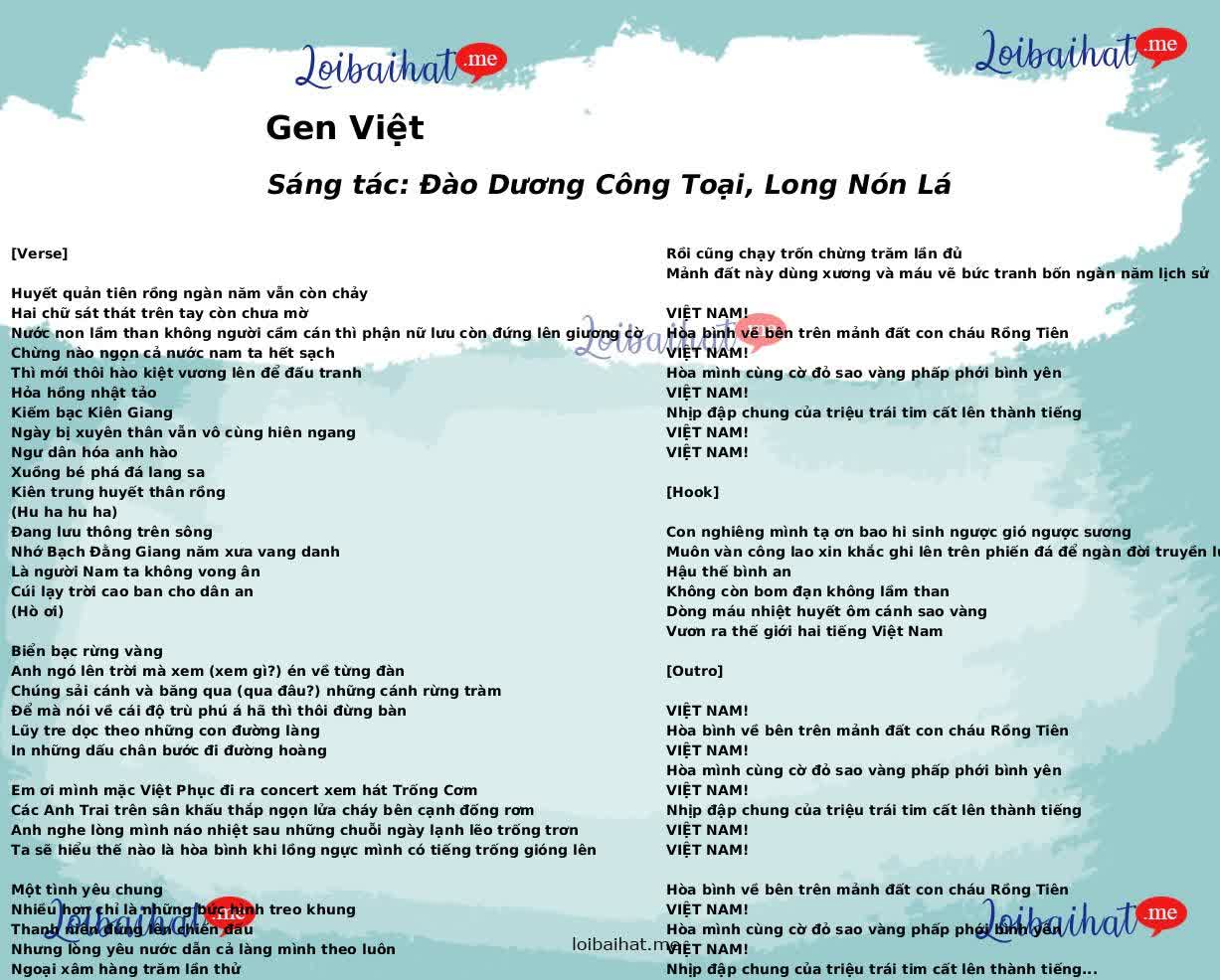 Gen Việt