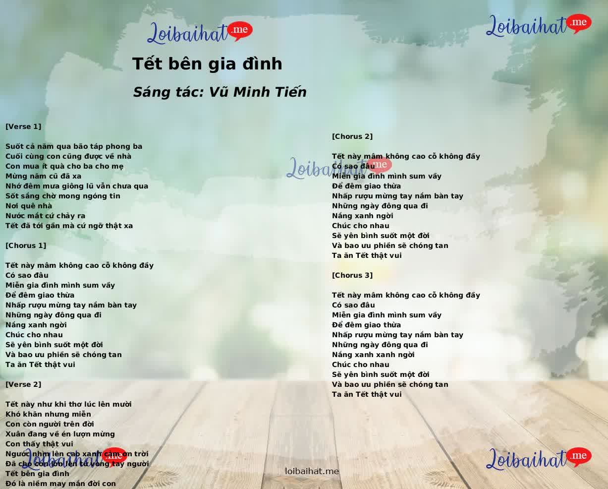 Tết bên gia đình