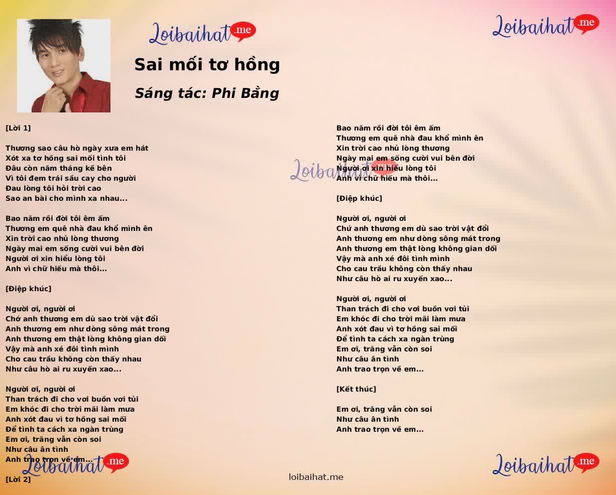 Sai mối tơ hồng