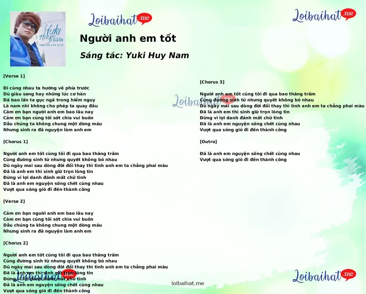 Người anh em tốt