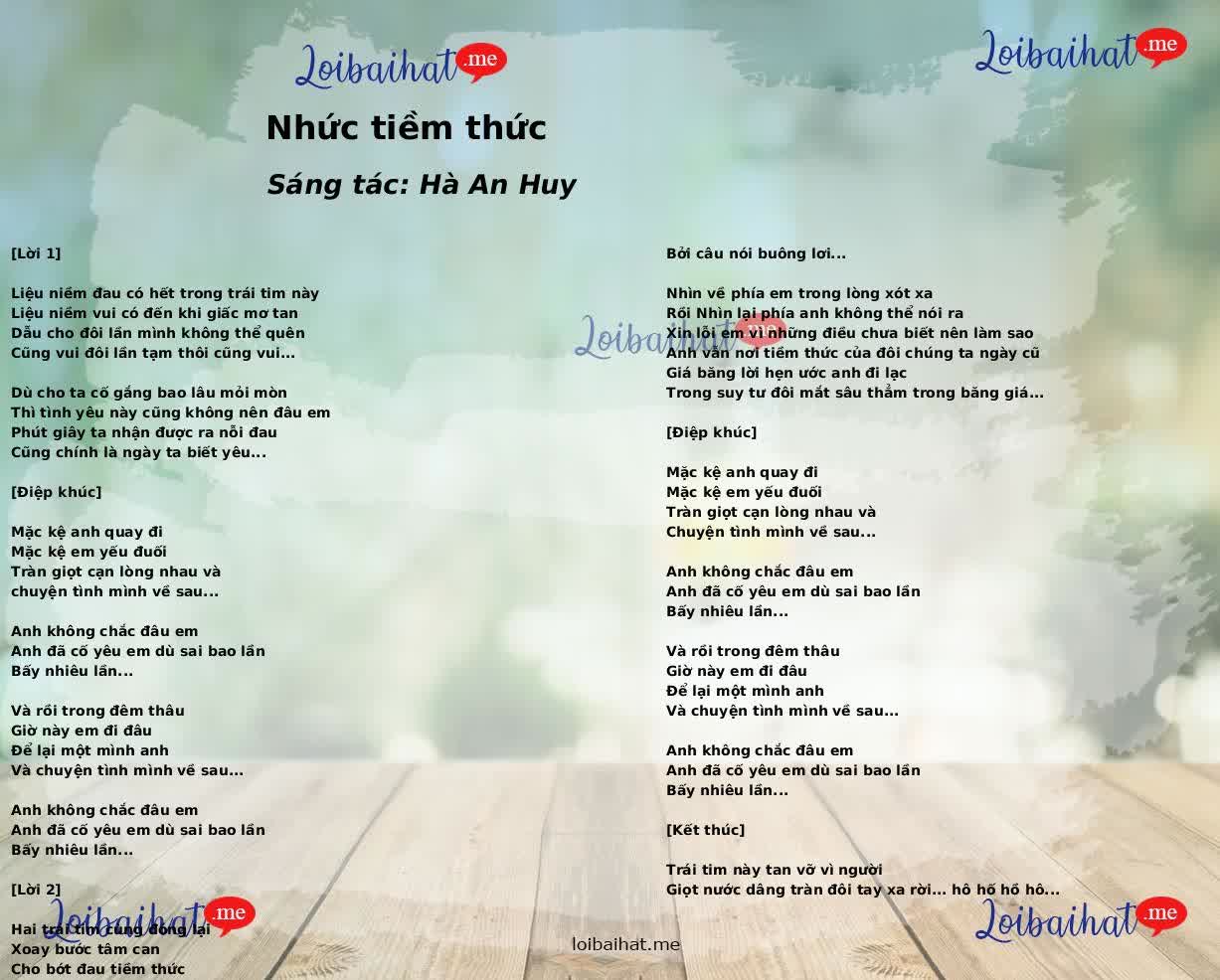 Nhức tiềm thức