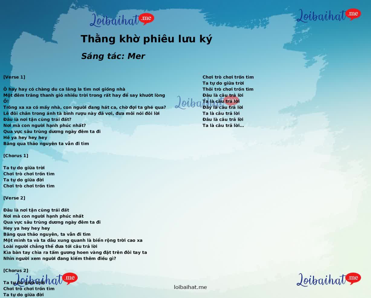 Thằng khờ phiêu lưu ký