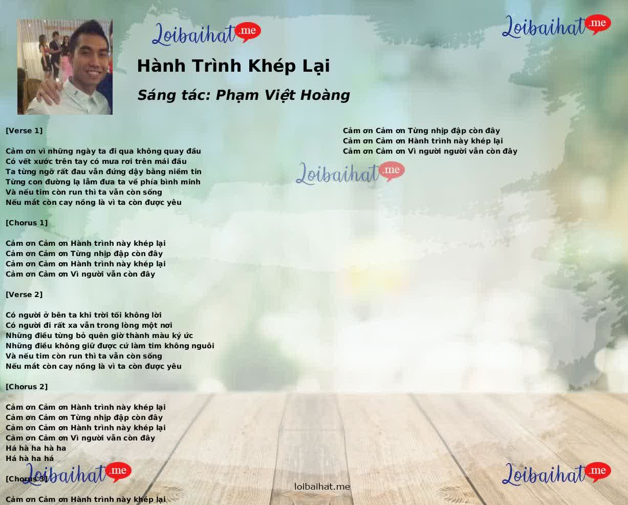 Hành Trình Khép Lại