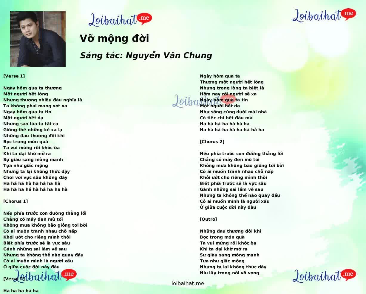 Vỡ mộng đời