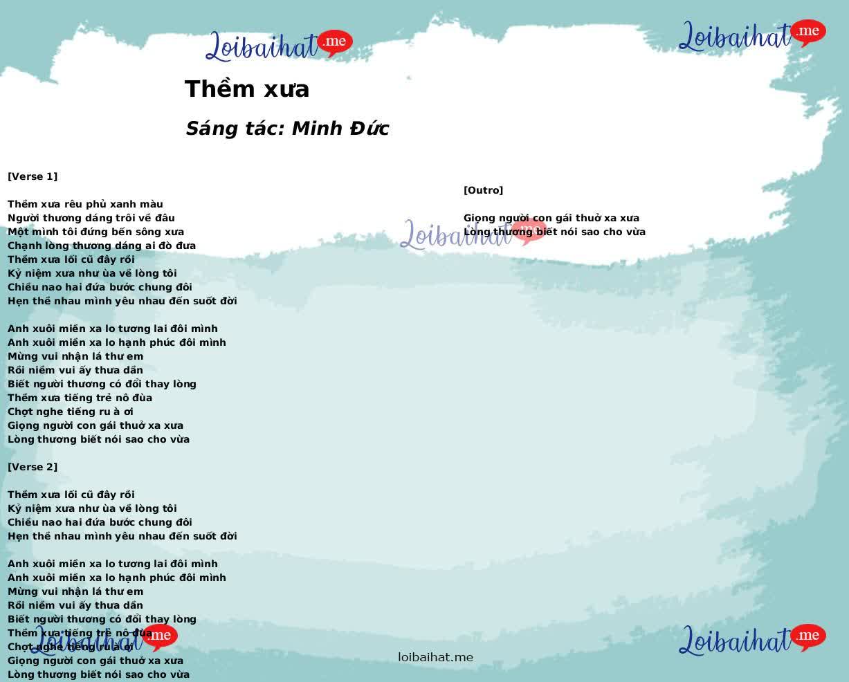 Thềm xưa