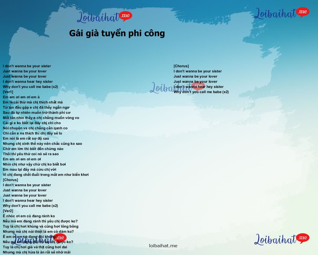 Gái già tuyển phi công