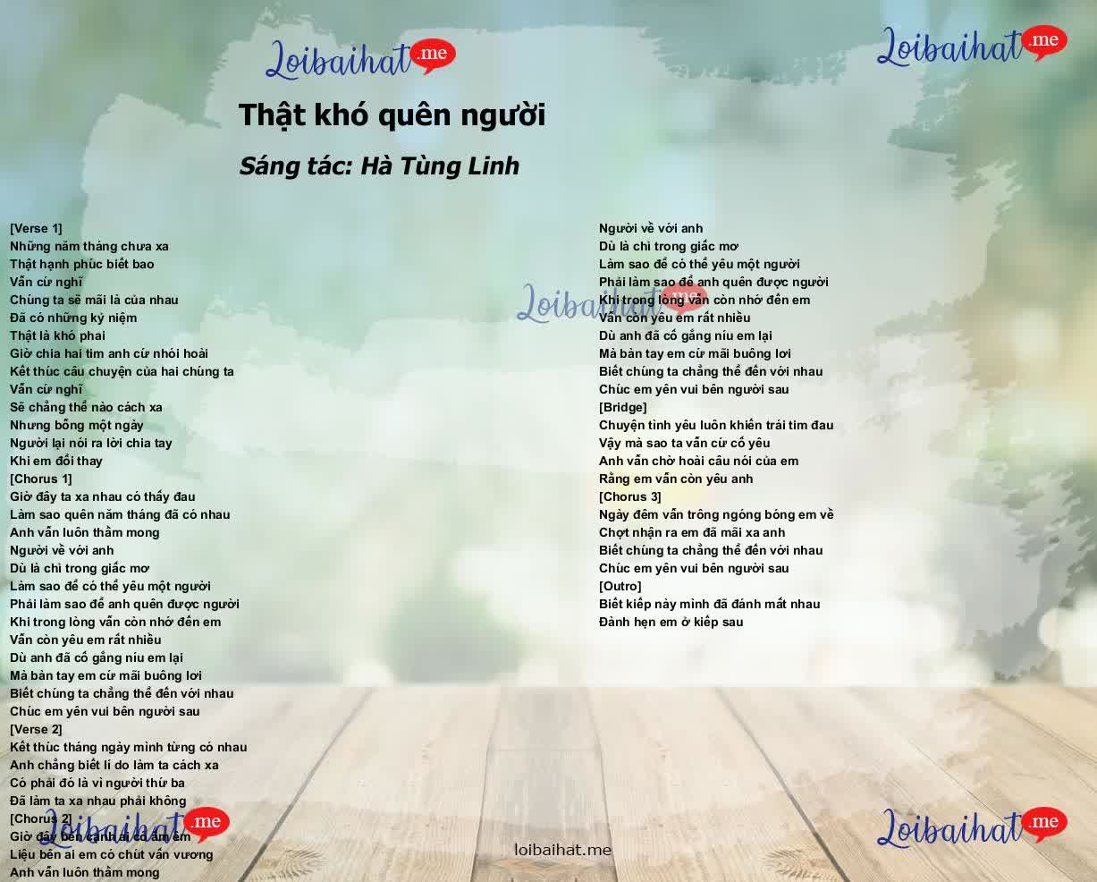 Thật khó quên người