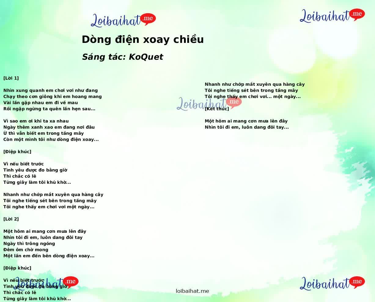 Dòng điện xoay chiều