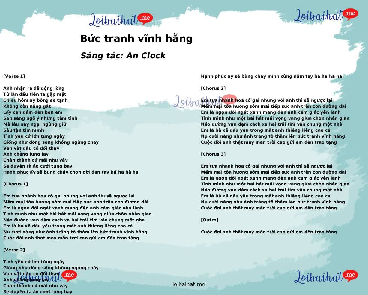 Bức tranh vĩnh hằng