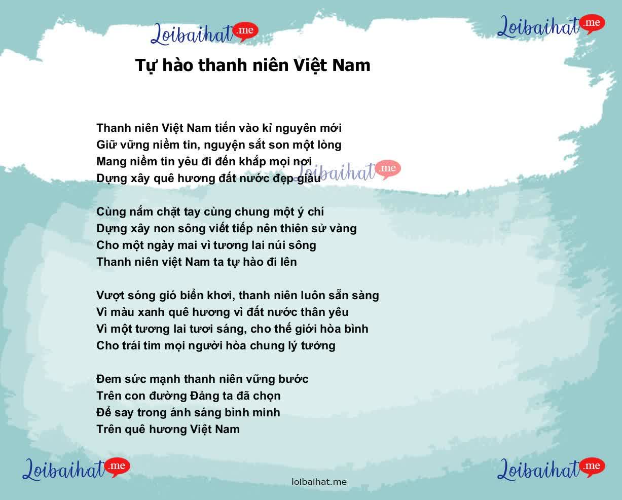 Tự hào thanh niên Việt Nam