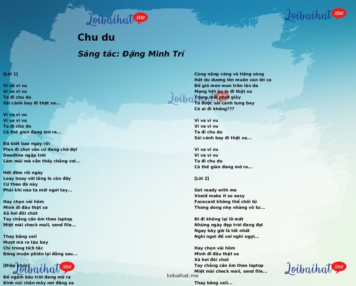 Chu du
