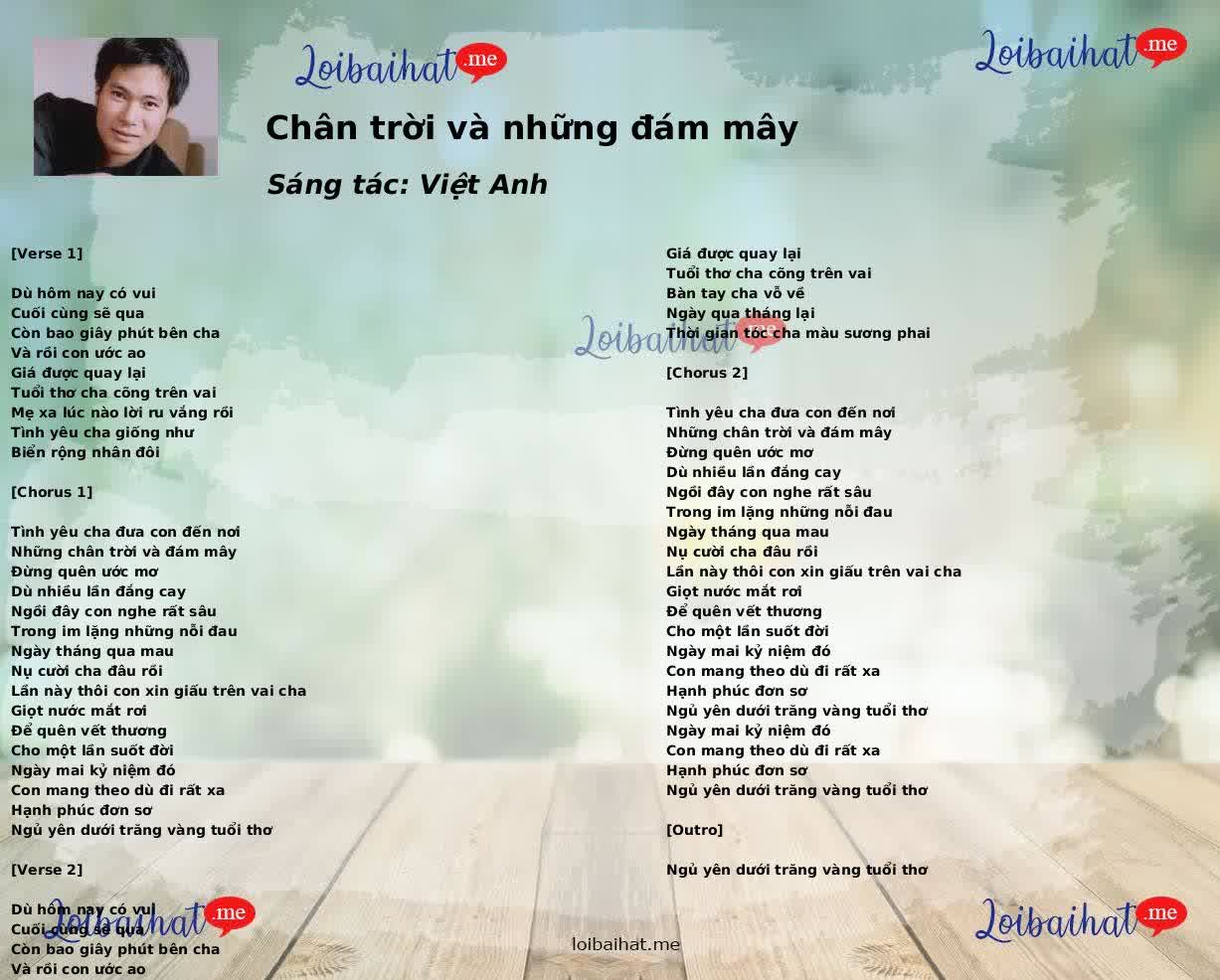 Chân trời và những đám mây