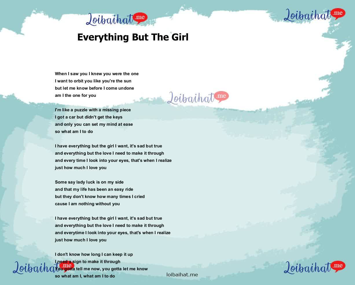 Everything But The Girl