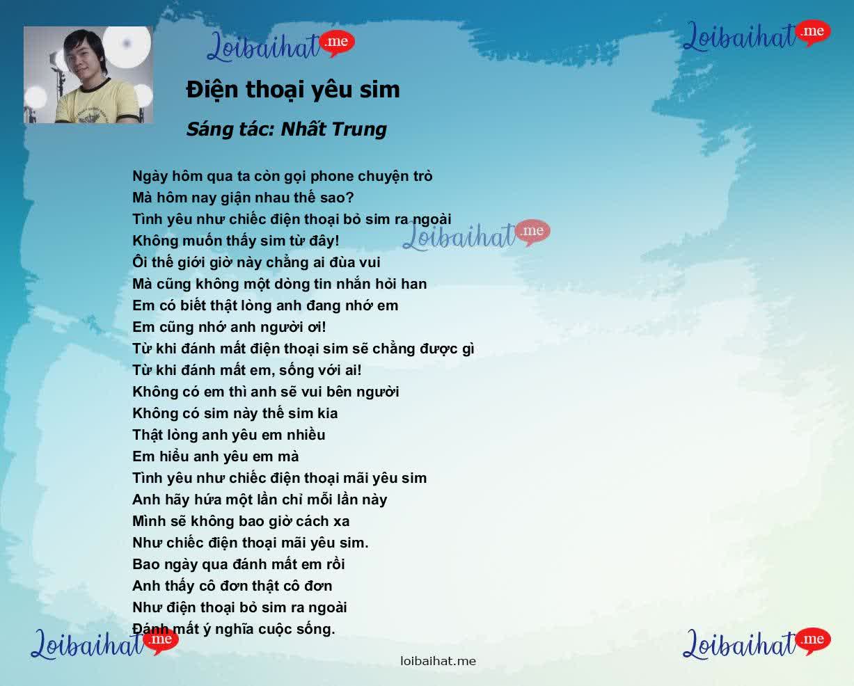 Điện thoại yêu sim