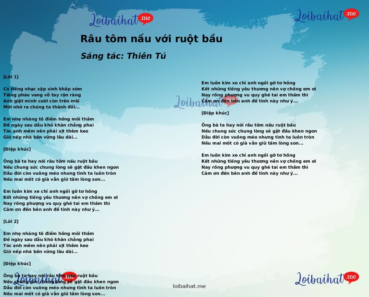 Râu tôm nấu với ruột bầu