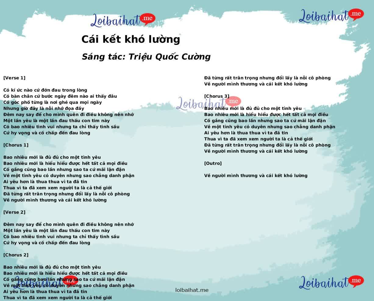 Cái kết khó lường