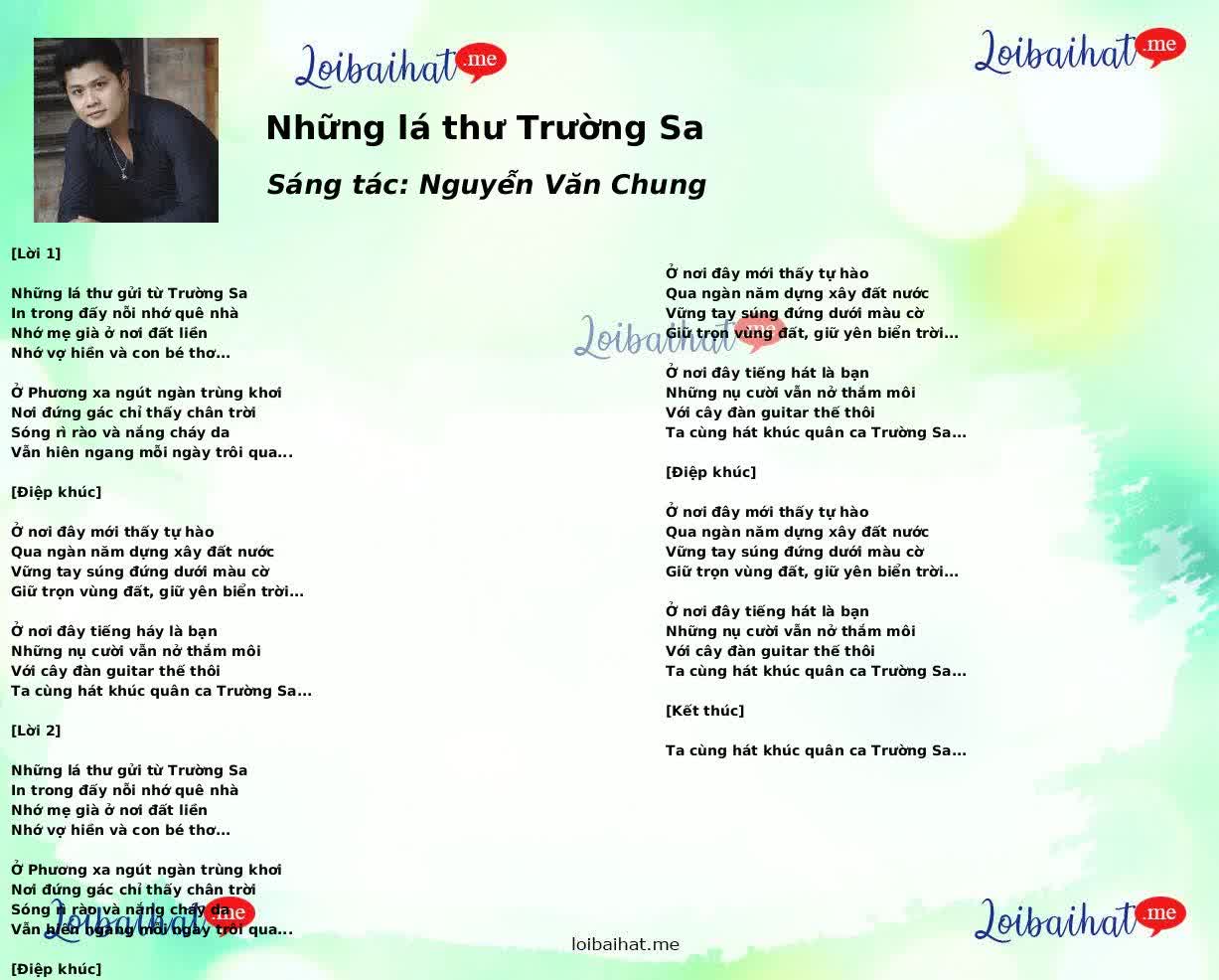 Những lá thư Trường Sa