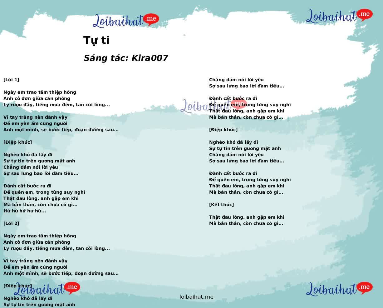 Tự ti