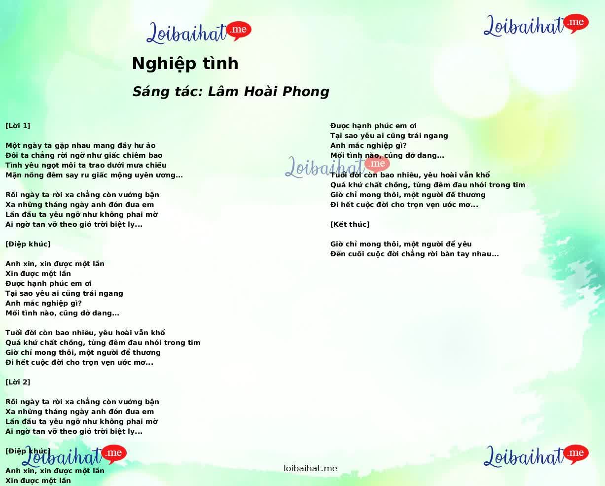 Nghiệp tình
