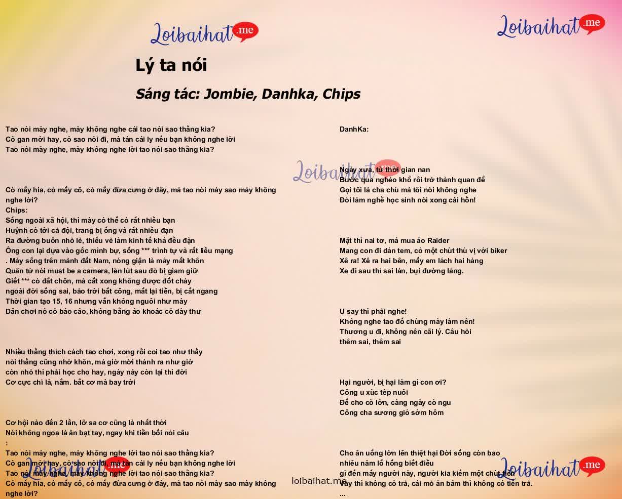Lý ta nói