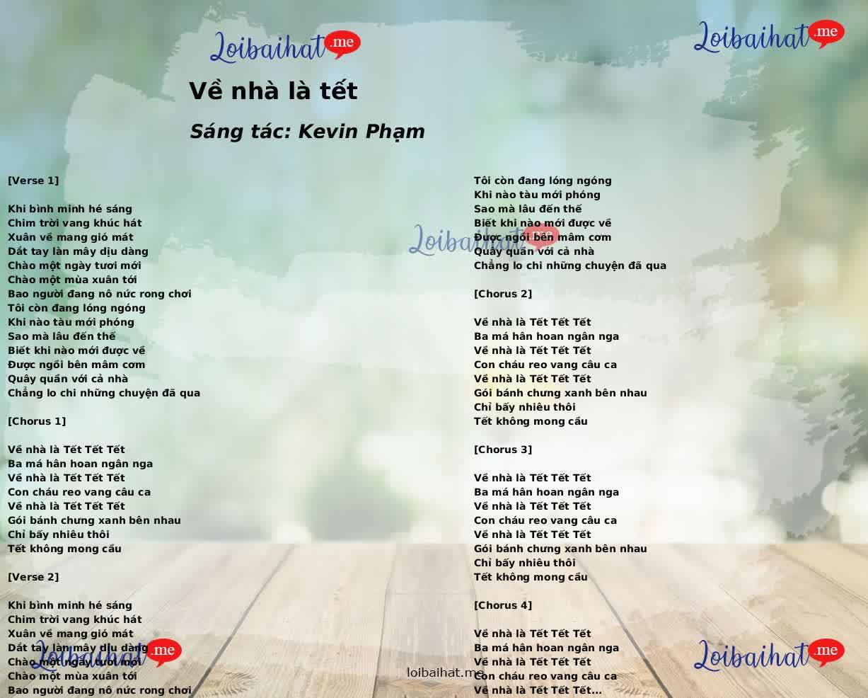 Về nhà là tết