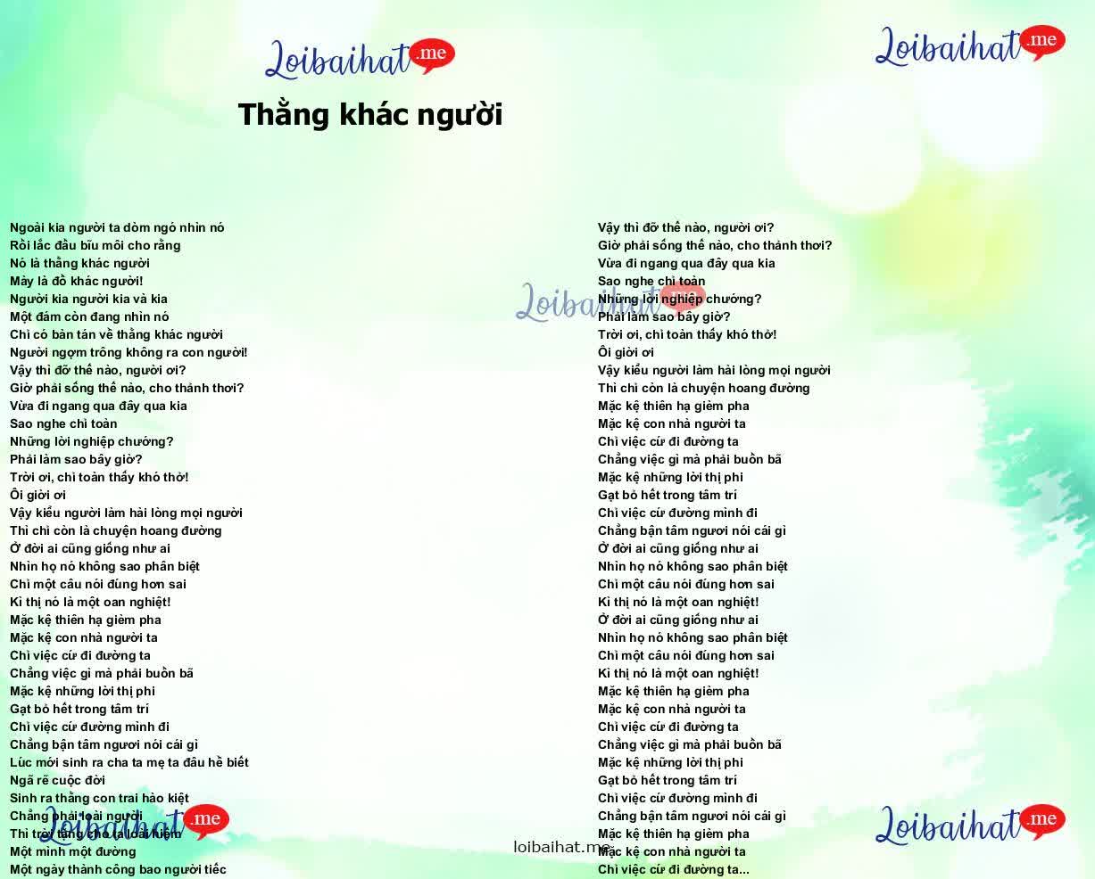 Thằng khác người