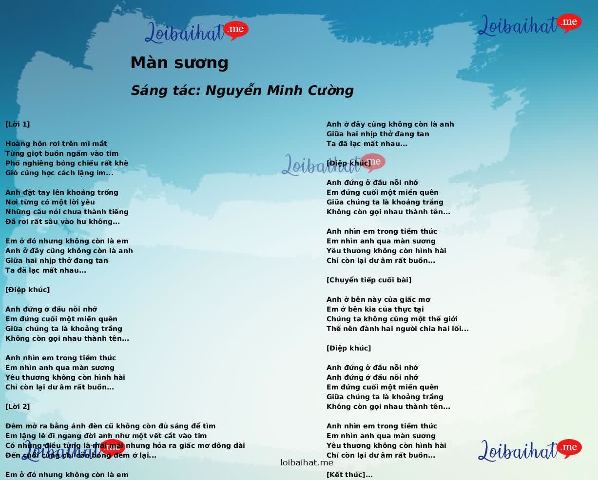 Màn sương