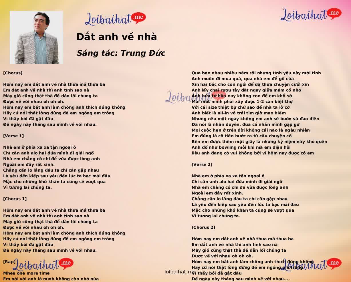 Dắt anh về nhà
