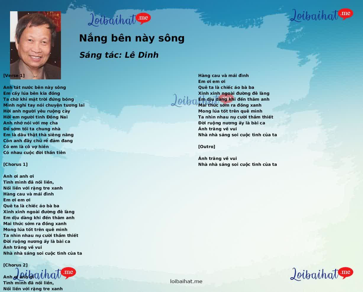 Nắng bên này sông