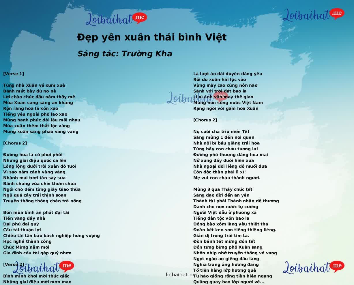 Đẹp yên xuân thái bình Việt