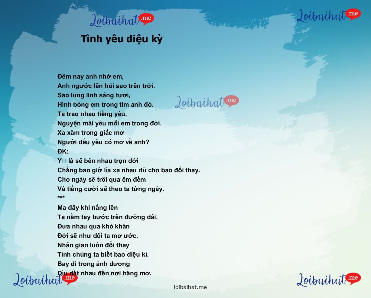 Tình yêu diệu kỳ