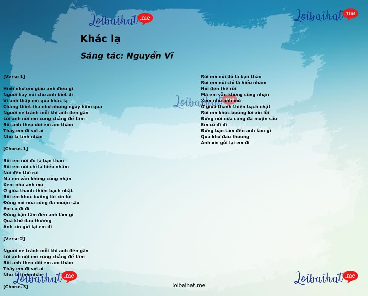 Khác lạ