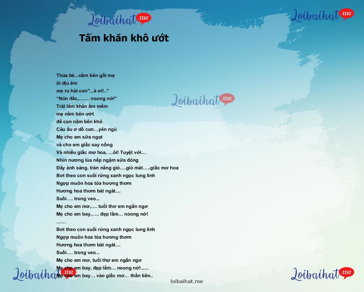 Tấm khăn khô ướt