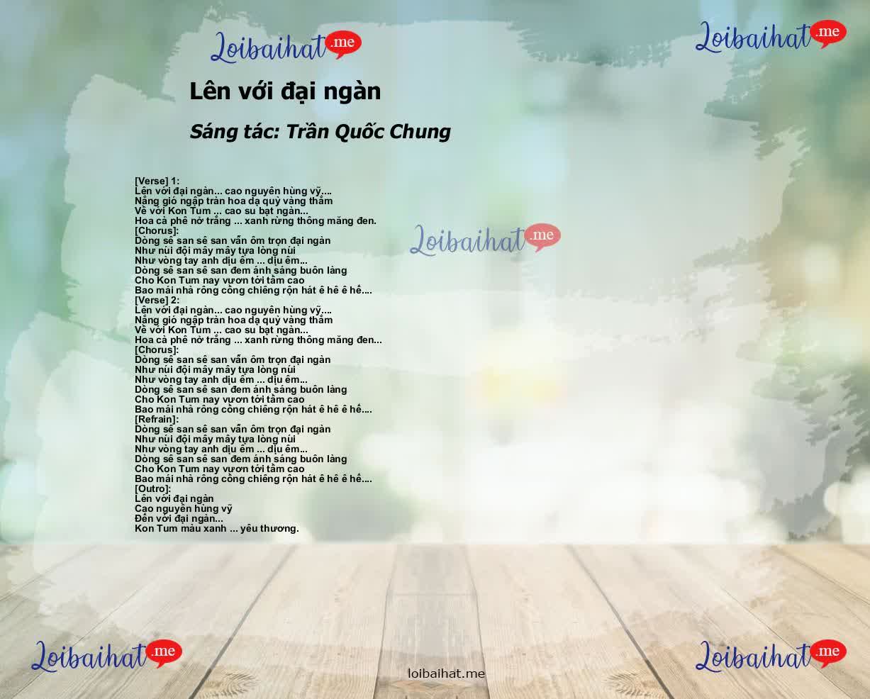 Lên với đại ngàn