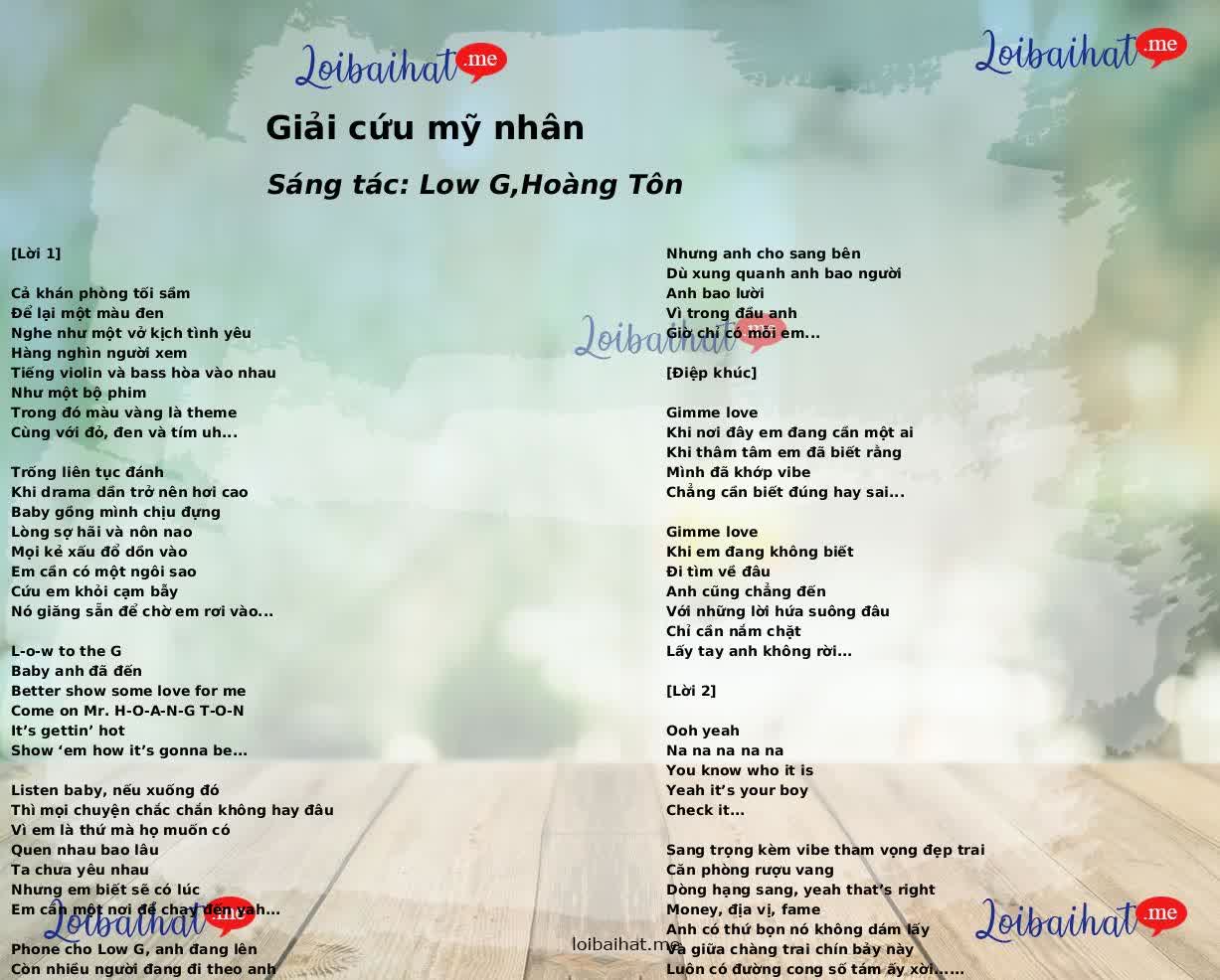 Giải cứu mỹ nhân