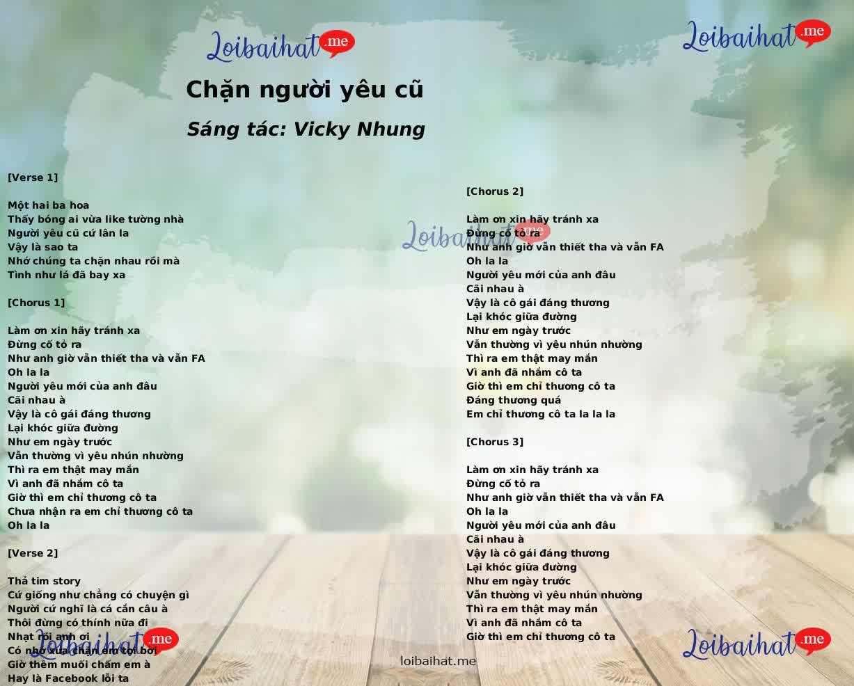 Chặn người yêu cũ