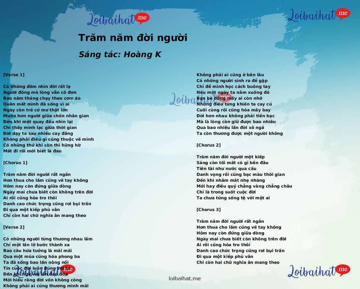 Trăm năm đời người