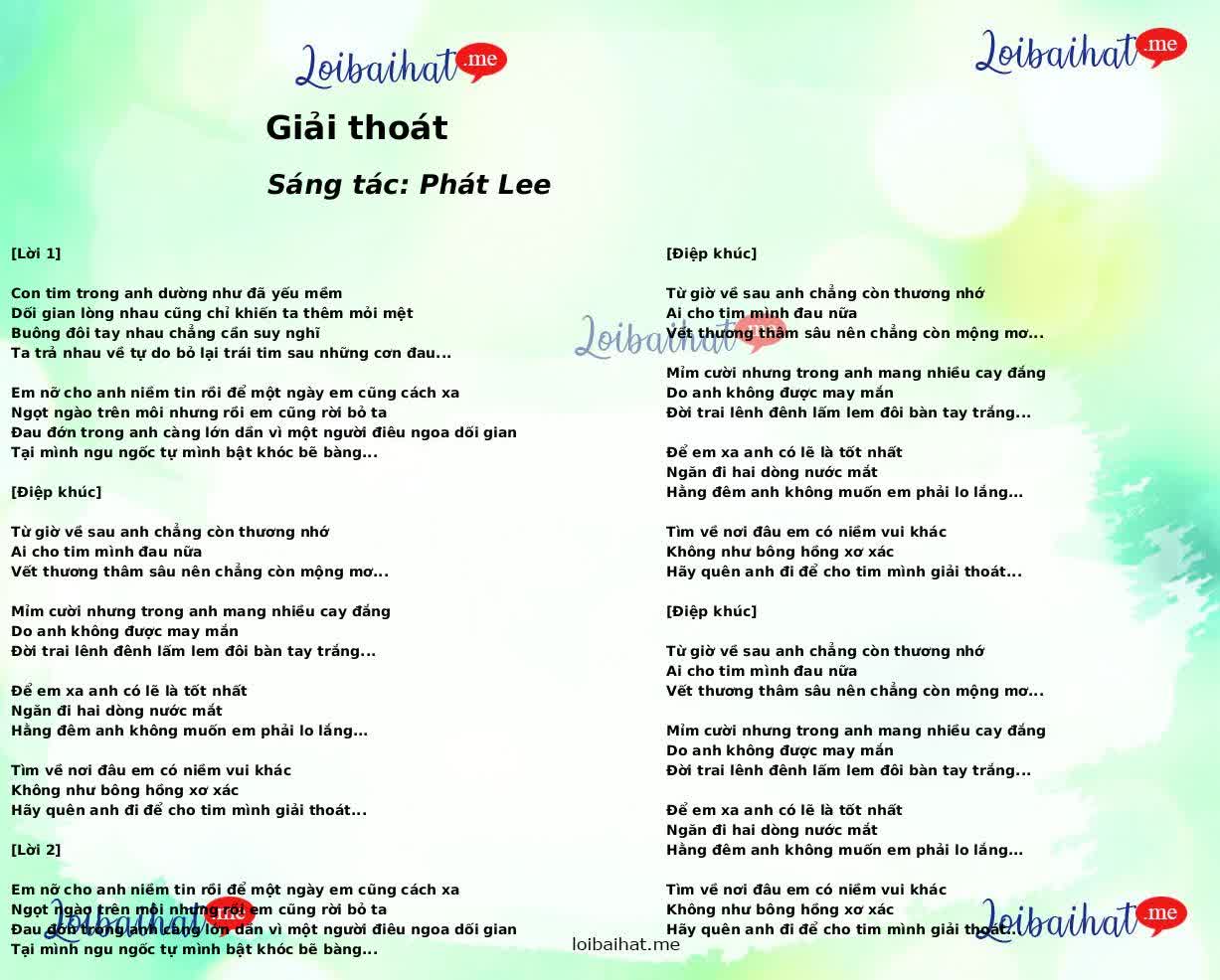 Giải thoát