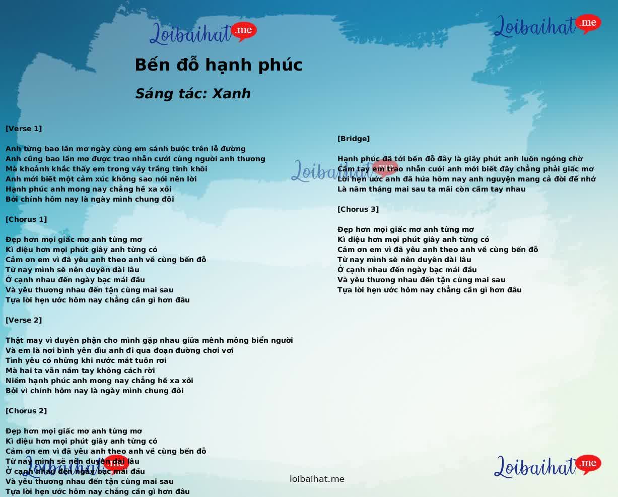 Bến đỗ hạnh phúc