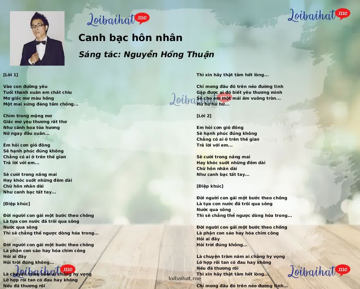 Canh bạc hôn nhân