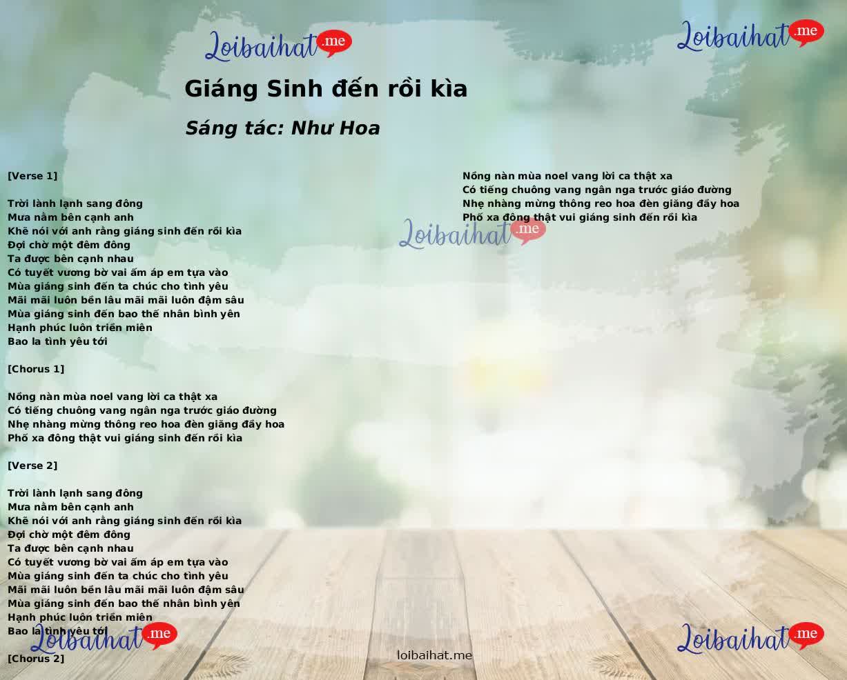 Giáng Sinh đến rồi kìa