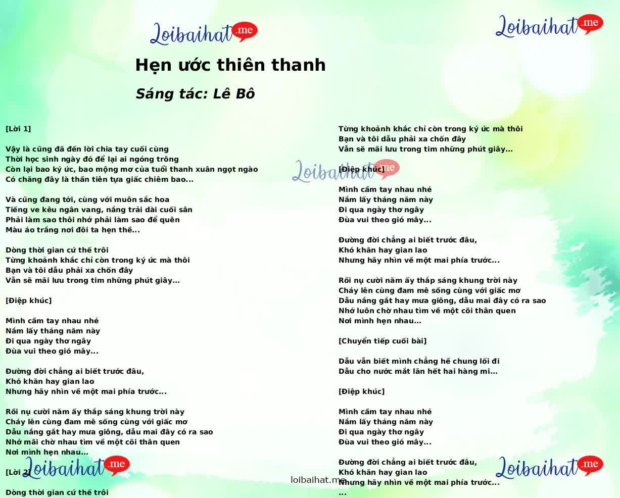 Hẹn ước thiên thanh