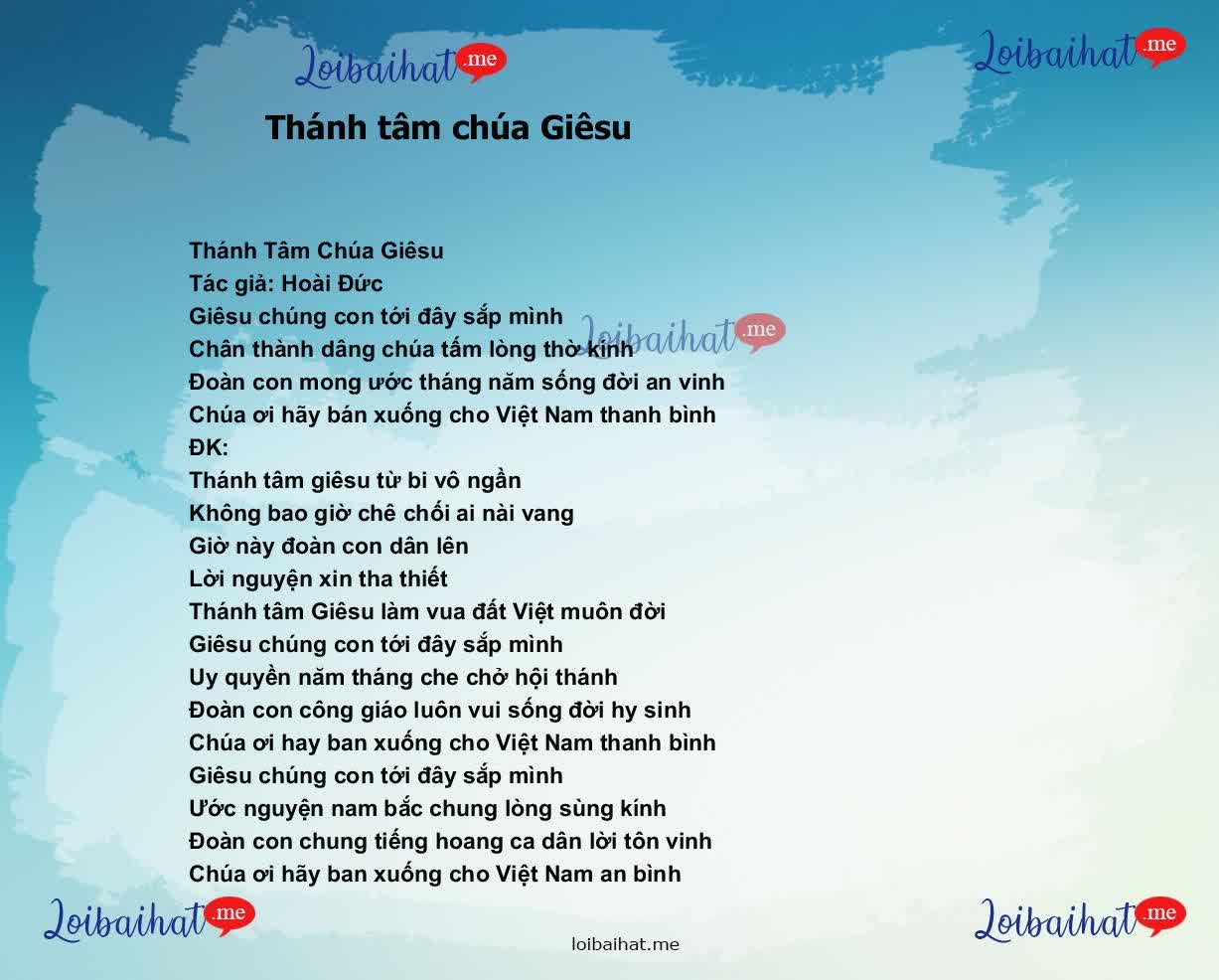 Thánh tâm chúa Giêsu