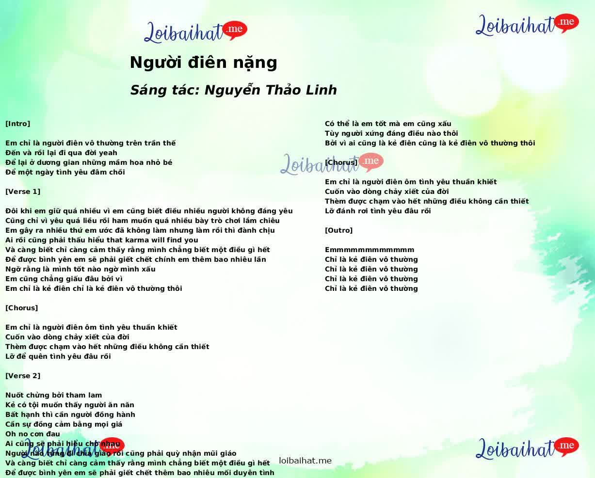 Người điên nặng