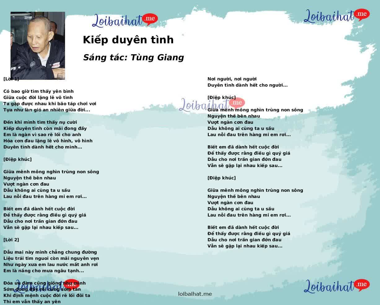 Kiếp duyên tình