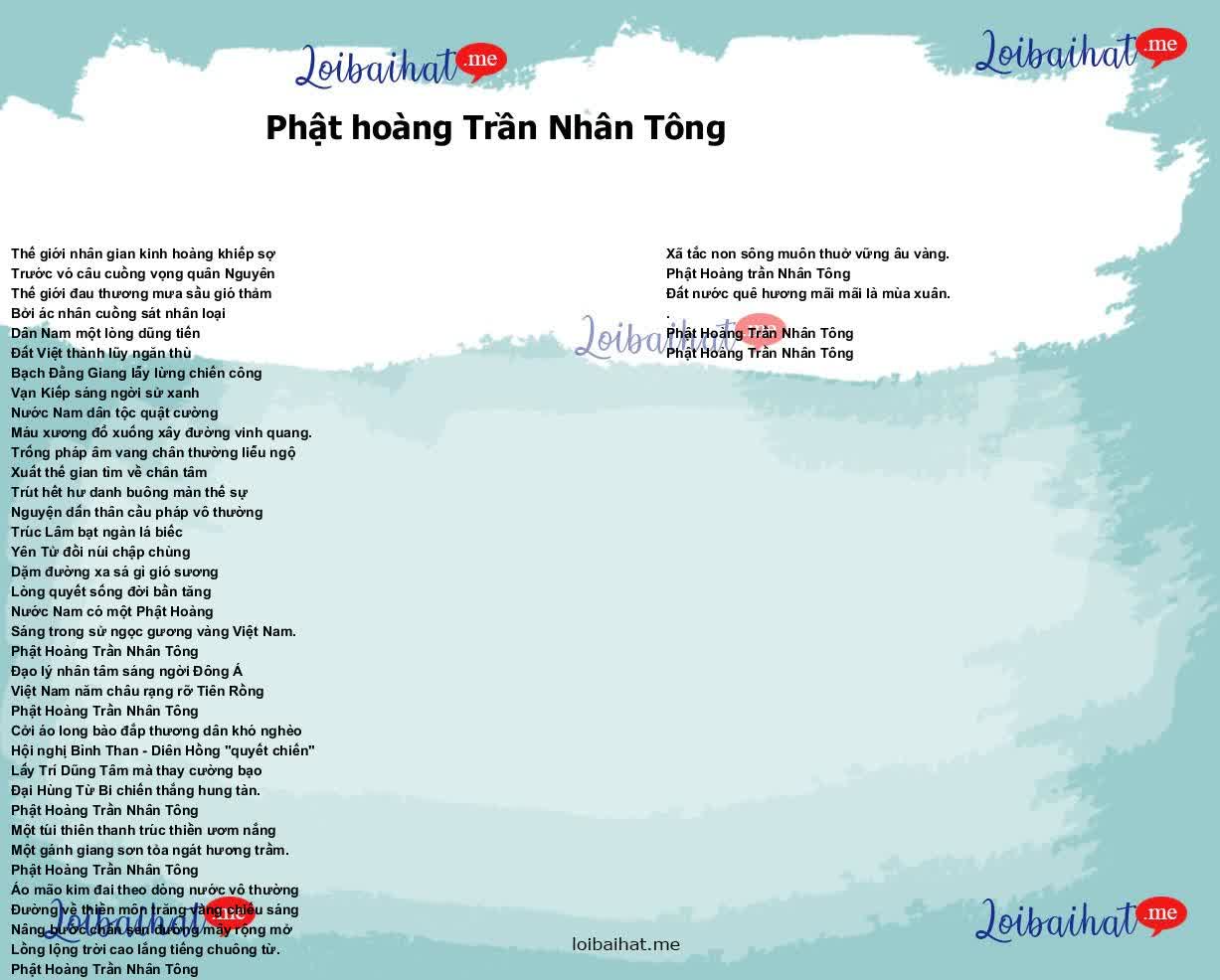 Phật hoàng Trần Nhân Tông