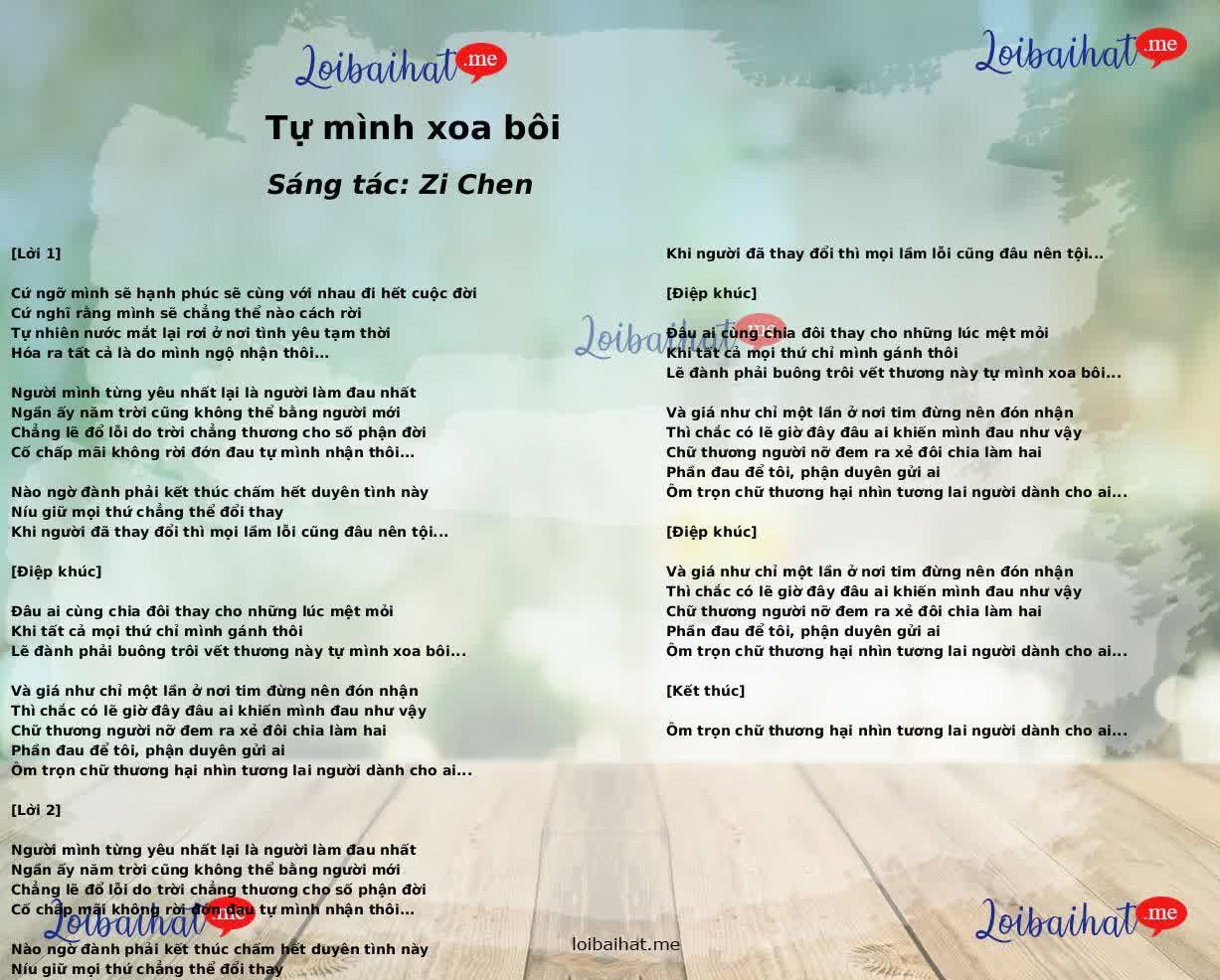 Tự mình xoa bôi
