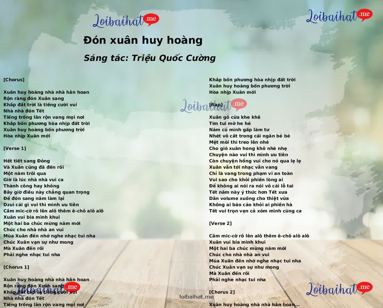 Đón xuân huy hoàng